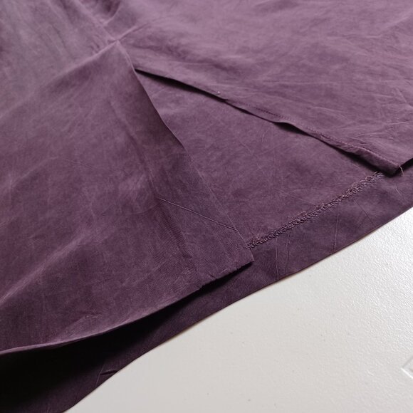 Lindor Burgundy Drape Neck Vintage Maxi Dress - Picture 7 of 16